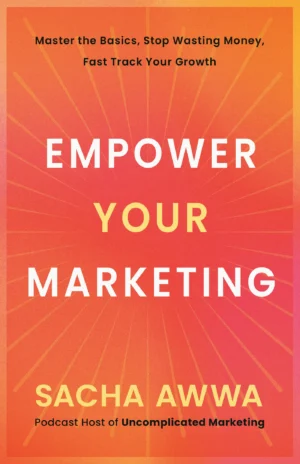 The front cover of Empower Your Marketing.