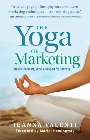 The front cover of The Yoga of Marketing
