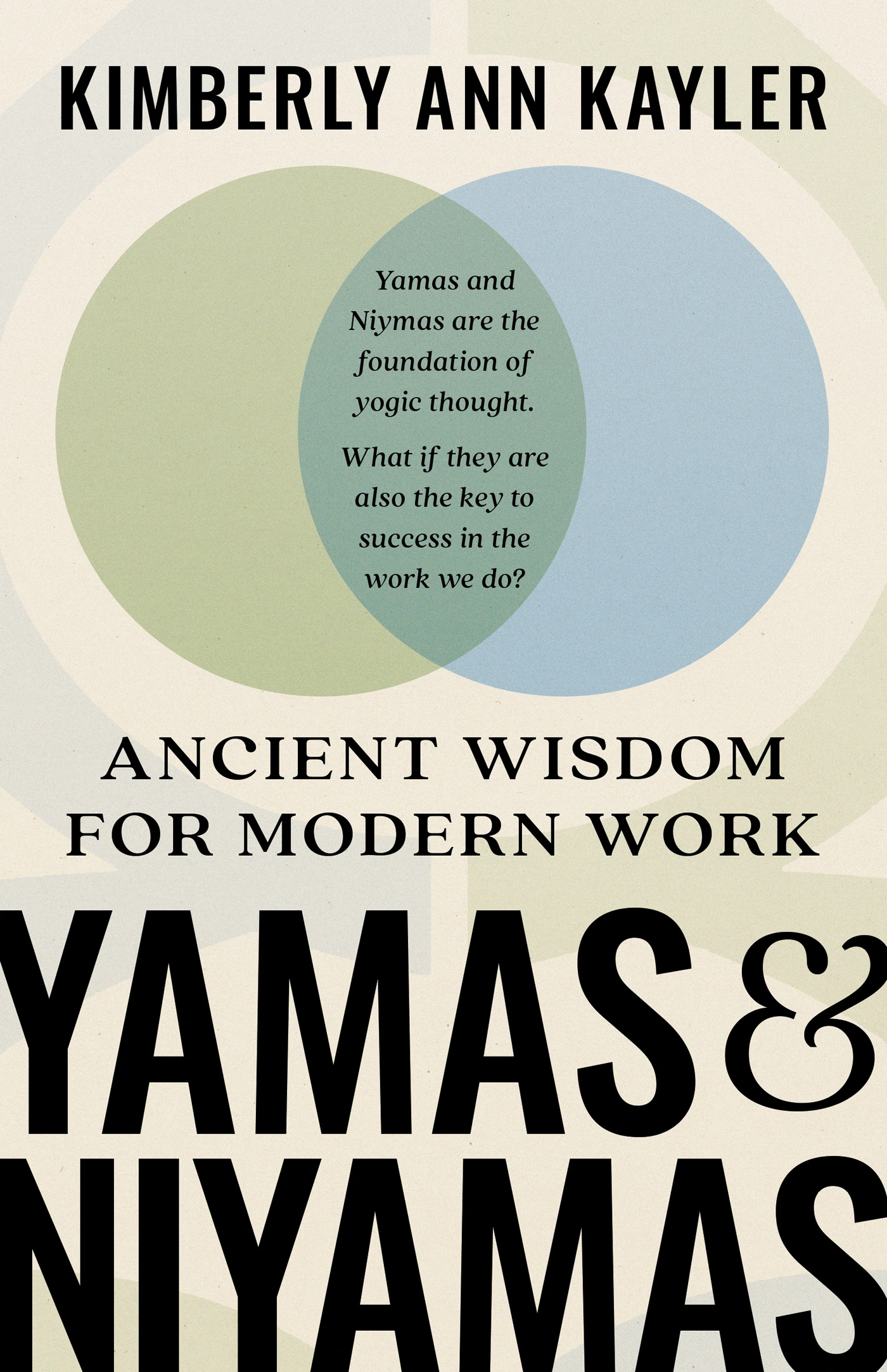 The front cover of Yamas & Niyamas