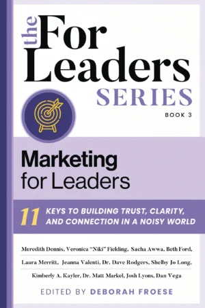 Front cover of Marketing for Leaders.